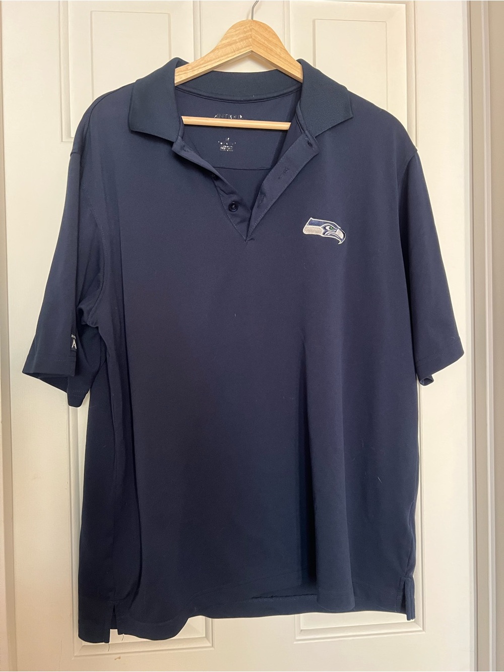 Antigua Navy Seattle Seahawks Polo with Team Patch